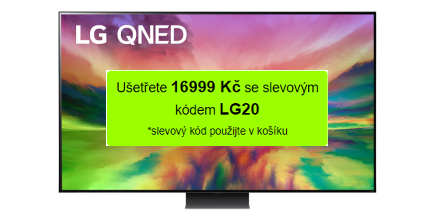 LG 86QNED813RE je o 16 999 Kč lacnejší!