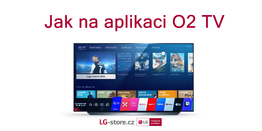 Ako nastaviť aplikáciu O2 TV na televízii LG
