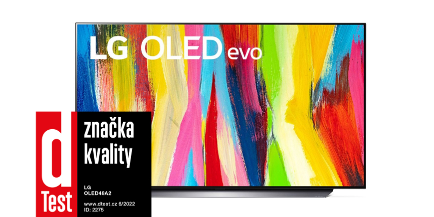 Zažite dokonalý televízny zážitok s televízorom LG OLED48C22