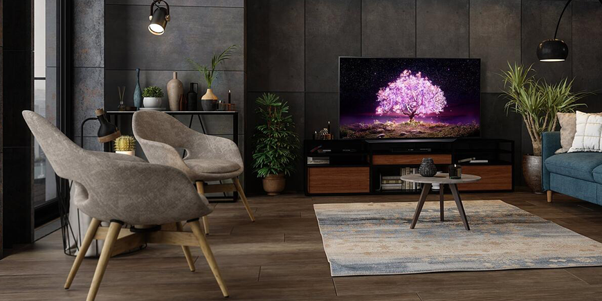 TV LG OLED65C1: Vaše nové stredobý obývacej izby s uhlopriečkou 65 palcov