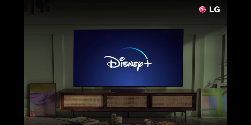 Disney+ na televízoroch LG