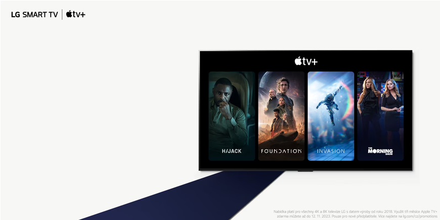 Apple TV+ zadarmo