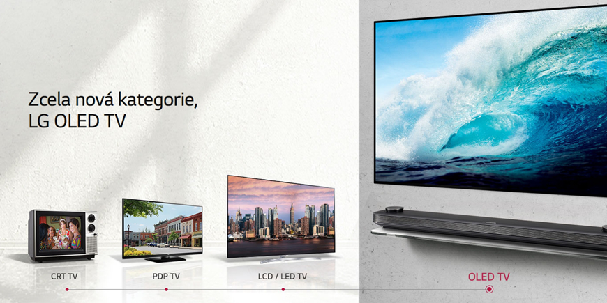 LG OLED TV pre kino, hry a šport