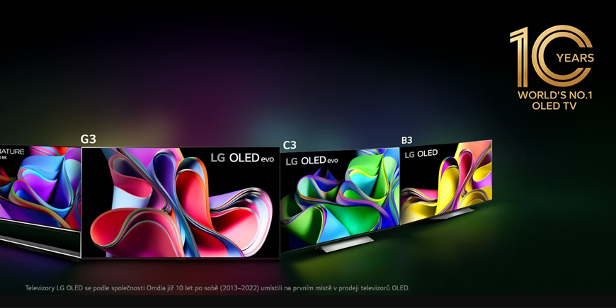 10 let na vrcholu: LG, jasná jednička mezi OLED TV