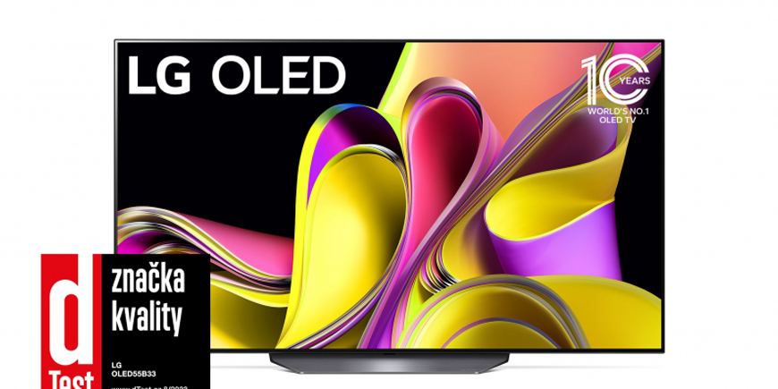 LG OLED55B33: Oblíbená televize za super cenu