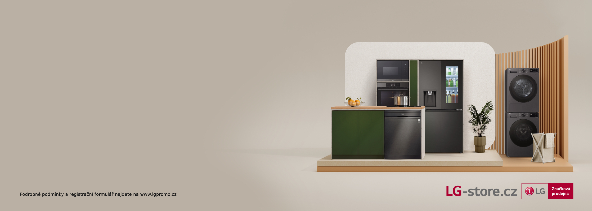 LG Cashback domácí spotřebiče 2026