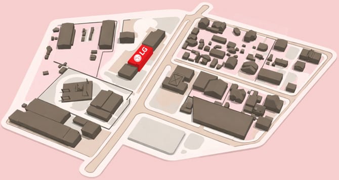 LG showroom České Budějovice