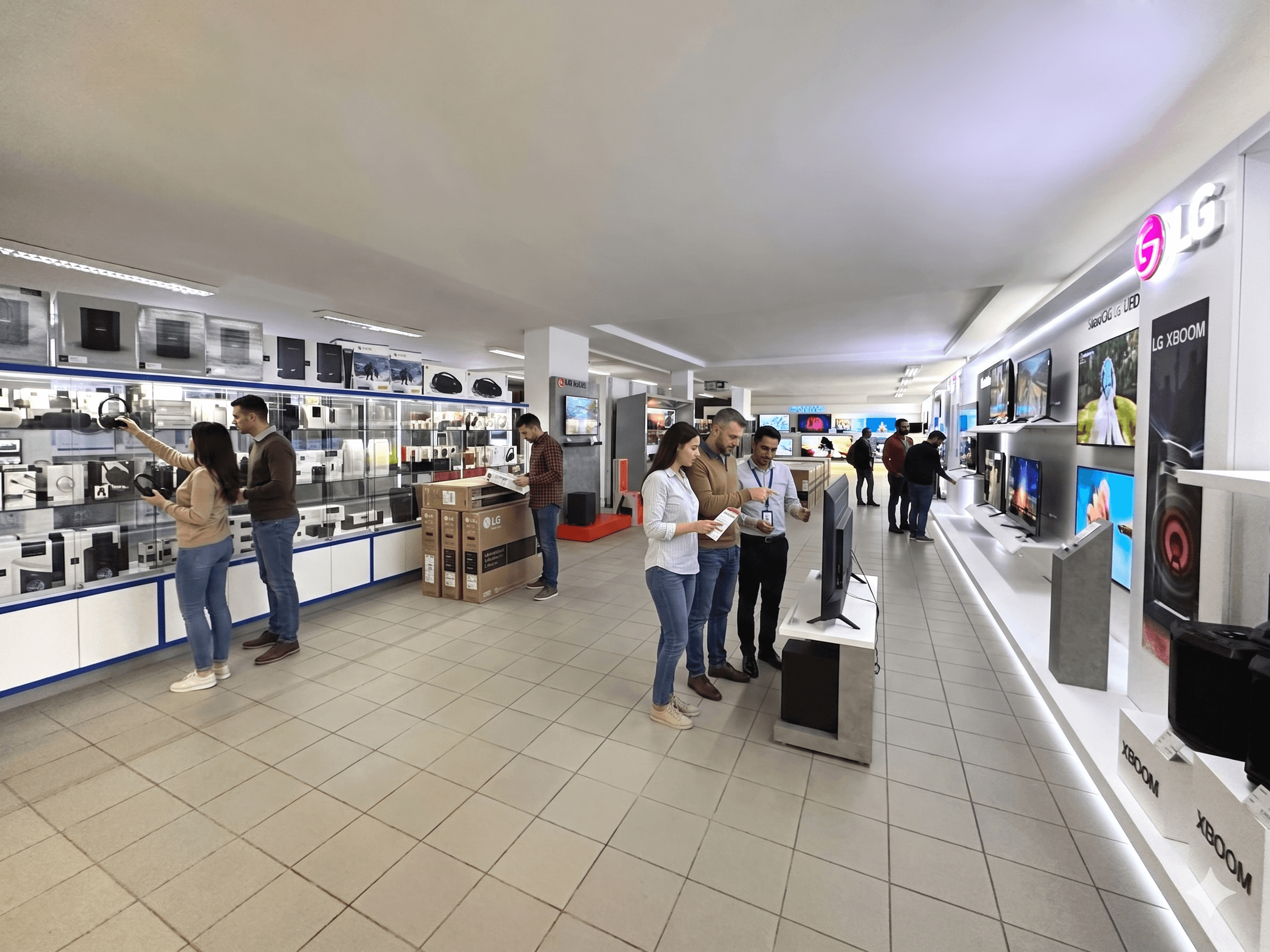 LG showroom - prodejna