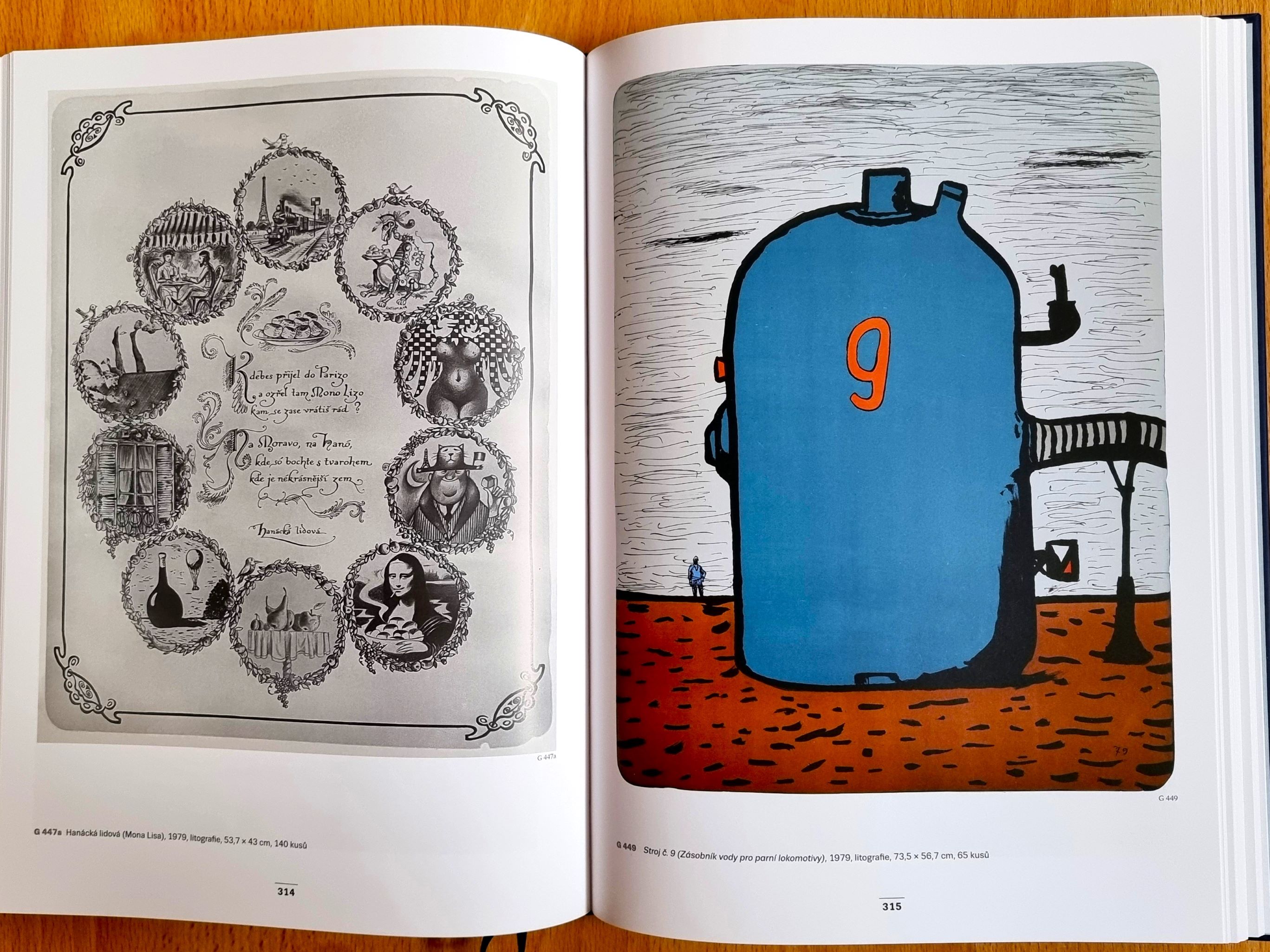 Kamil Lhoták - Grafika a práce na papíru