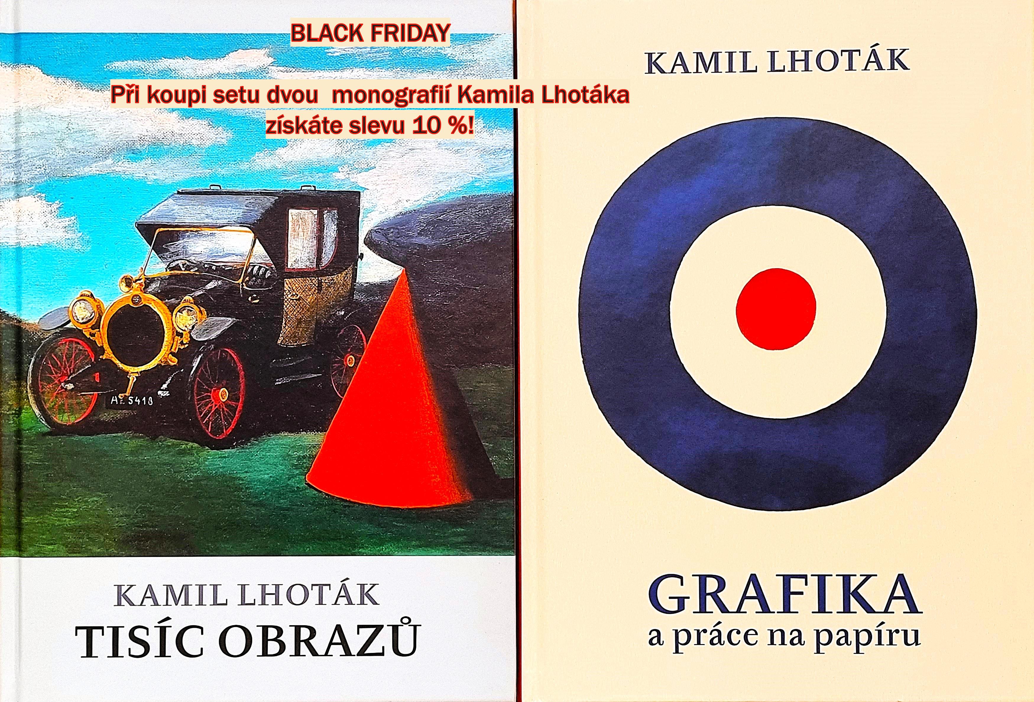 Kamil Lhotak monografie Black Friday 2025