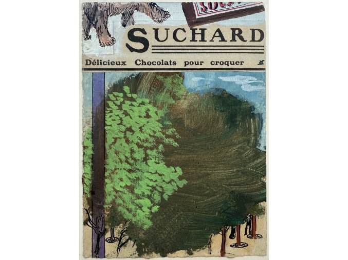 Kamil Lhoták - Suchard, 1961, kvaš
