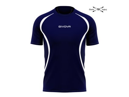 Běžecké triko Running tmavě modré Givova