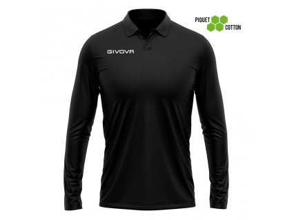 Polotriko Polo Winter černé Givova