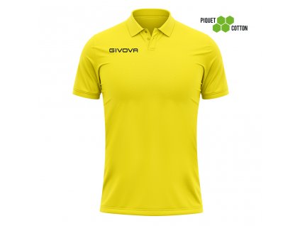 Polotriko Polo Summer žluté Givova