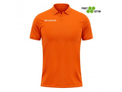 Polotriko Polo Summer oranžové Givova