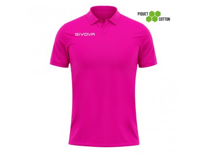 Polotriko Polo Summer fuchsiové Givova