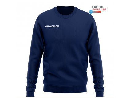 Sportovní mikina Polarfleece One tmavě modrá Givova