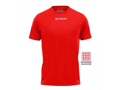 Sportovní tričko One Microforata červené Givova