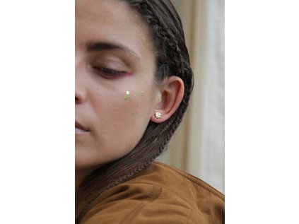 NEW ARCHEOLOGY Artefakt golden earrings "placičky" Au 585/1000