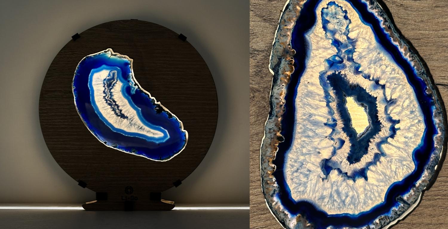 "Achát" lampa 20x22cm