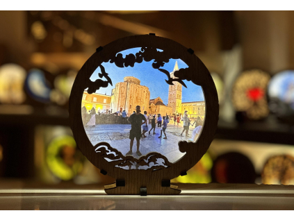 Foto rámeček "V oblacích" 20x22cm bez podsvícení/s podsvícením