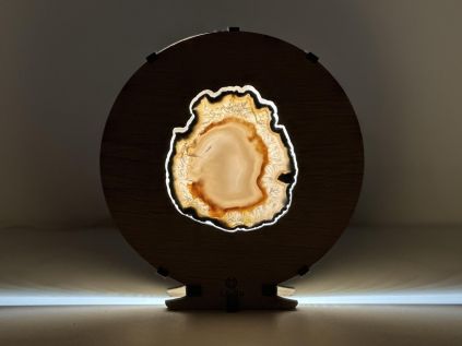 Achát lampa 20x22cm