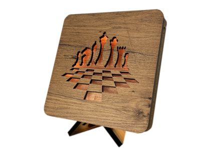 Šachy lampa 19x19 cm