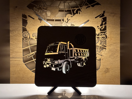 "Nákladák" lampa 19x19cm