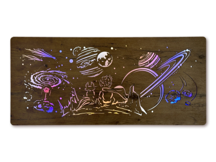 "Malý princ" světelný obraz 230V 110x50cm