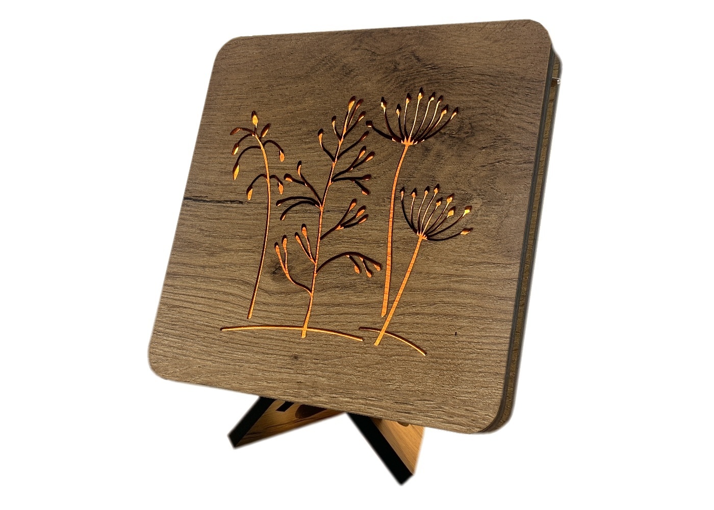 Li-Go "Lipnice" lampa 19x19cm provedení povrchu: dub