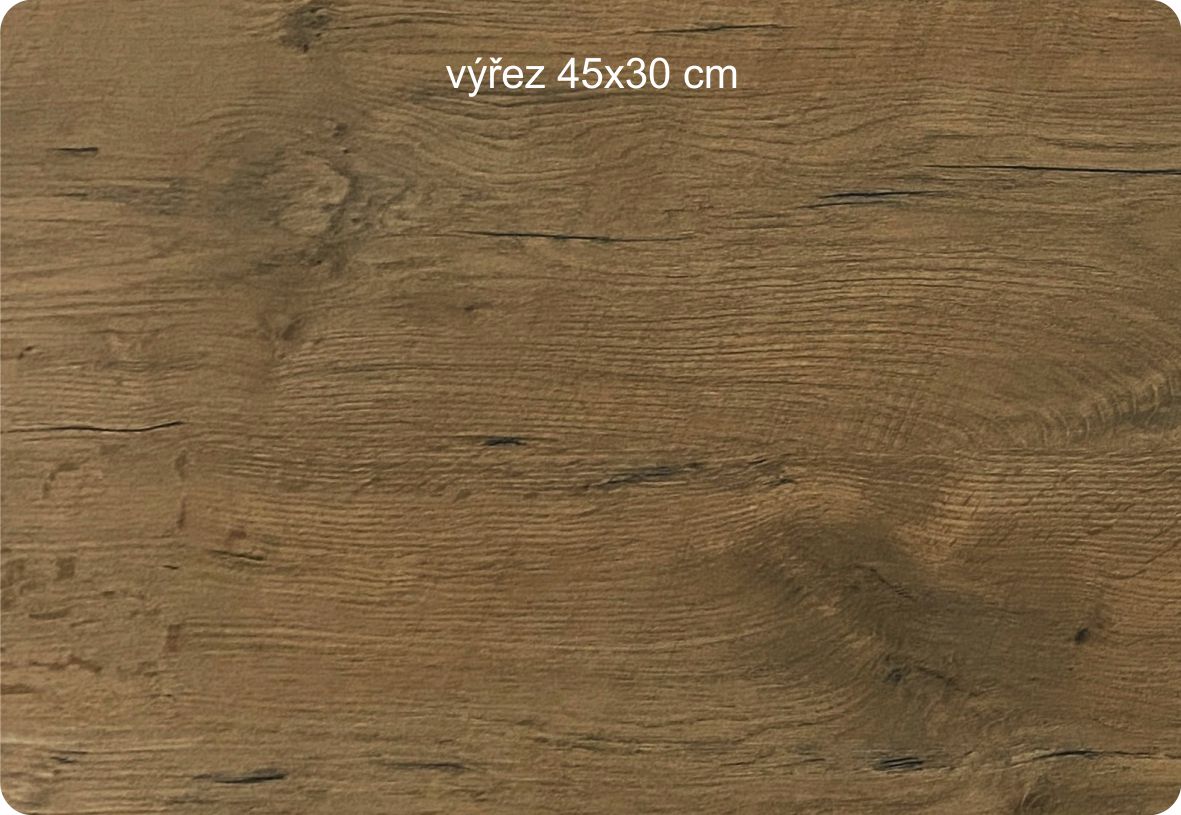Li-Go "Květ života" světelný obraz 230V 62x62cm provedení povrchu: dub