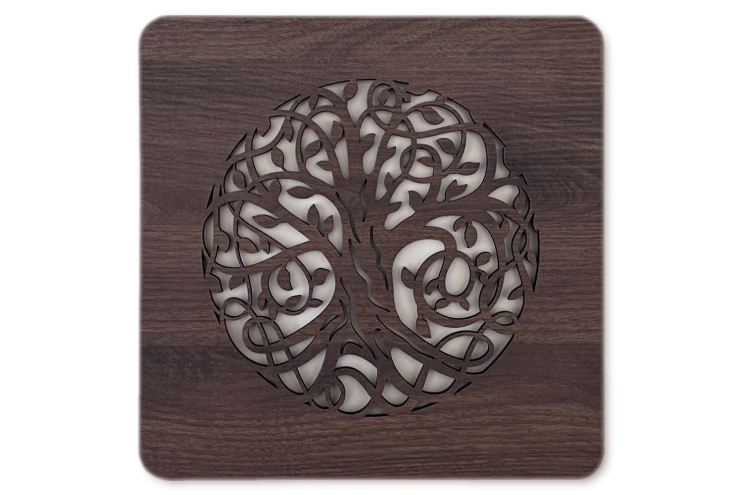 Levně Li-Go "Strom života" dekorační kryt 29x29cm provedení povrchu: dub B