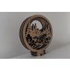 V lese lampa 20x22 cm