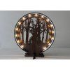 "Grut" lampa 20x22cm dub