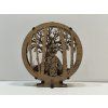 "Grut" lampa 20x22cm dub
