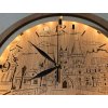 "Praha" Světelné hodiny 32 cm