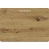 Pstruh Dřevěné hodiny 32 cm – dub