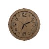 Dřevěné hodiny nástěnné "Velké číslice" dub
