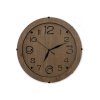 Dřevěné hodiny nástěnné "Velké číslice" dub 31 cm