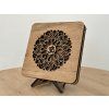 Mandala Aum lampa 19x19 cm