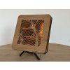 Listy lampa 19x19 cm