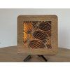 Listy lampa 19x19 cm