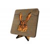 "Hlava zajíce" lampa 19x19cm