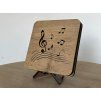 Noty lampa 19x19 cm