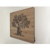 "Olivovník" světelný obraz s baterií 62x62cm