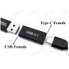 Redukce C samice na USB 3.0 samice