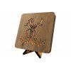 Jelen lampa 19x19 cm