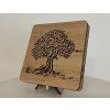 Dub lampa 31x31 cm