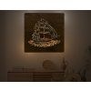 5316 22 plachetnice svetelny obraz s baterii 70x70cm