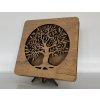 "Dub v kruhu"  lampa 31x31cm
